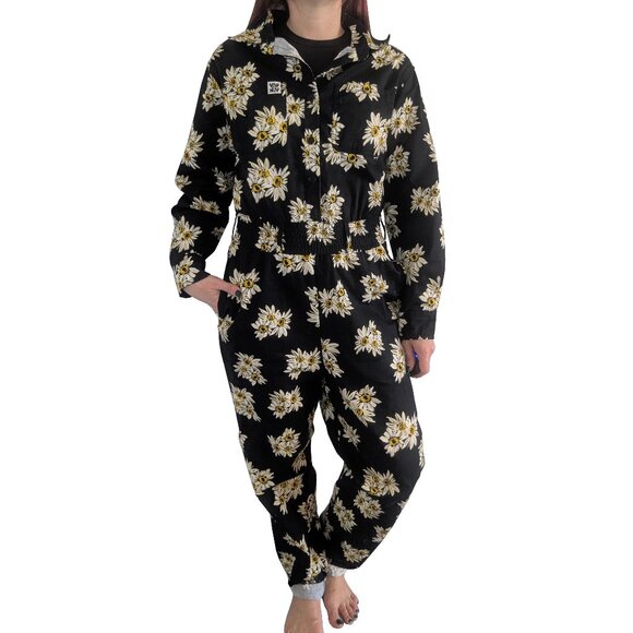 Lucy & Yak Limited Edition Eddie Jumpsuit in Sunflower Print | S - Picture 1 of 10